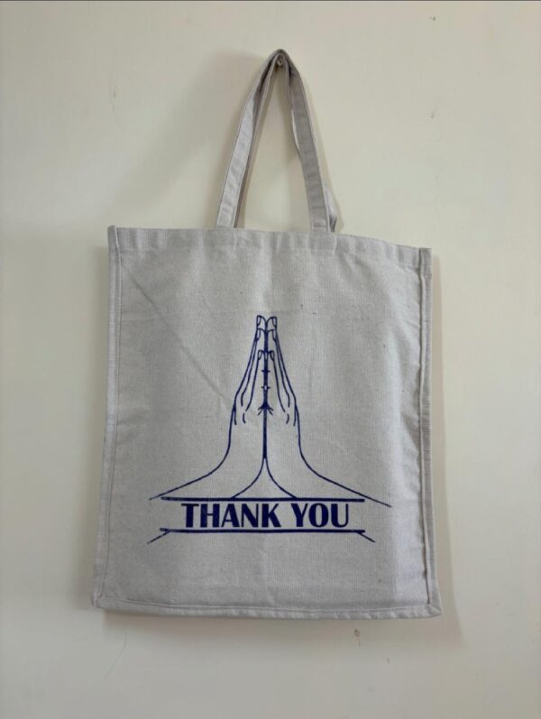 Namaste tote bag