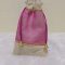 Jute & Pink Fusion Potli