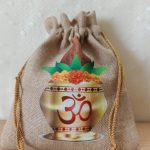 Kalasam in Jute Potli